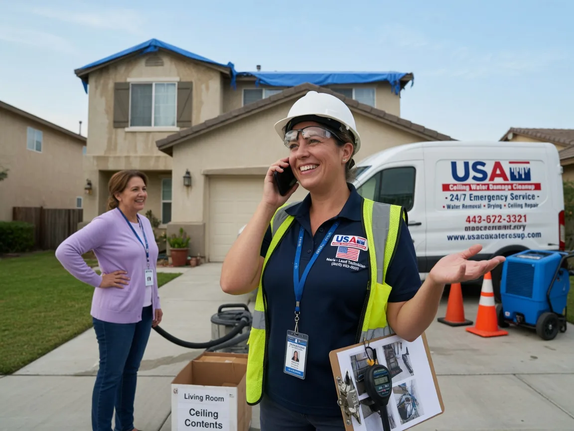 Ceiling Water Damage Restoration Rosharon, TX FAQs